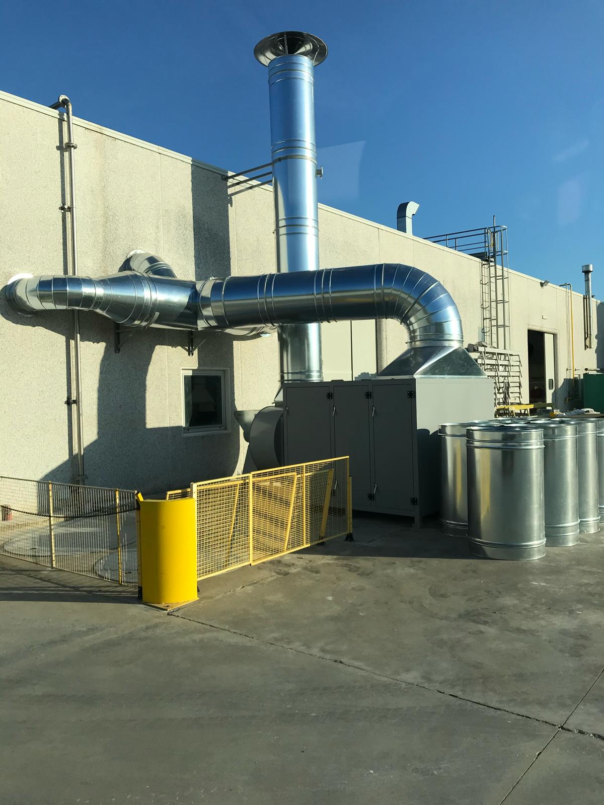 abbattimento polveri 